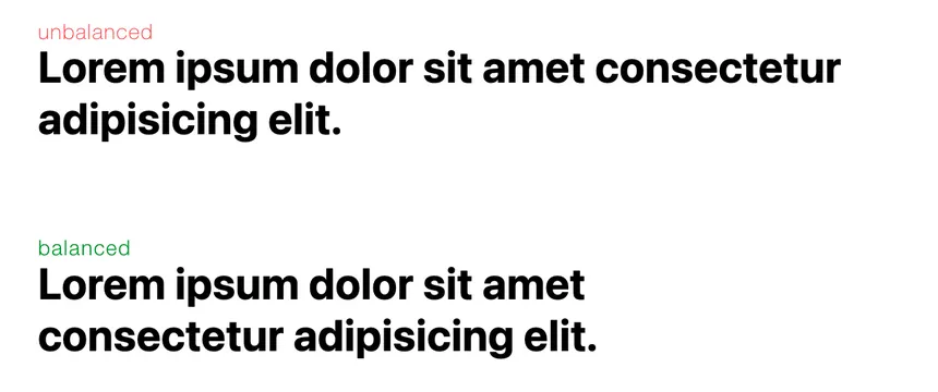 Example of text-wrap balanced